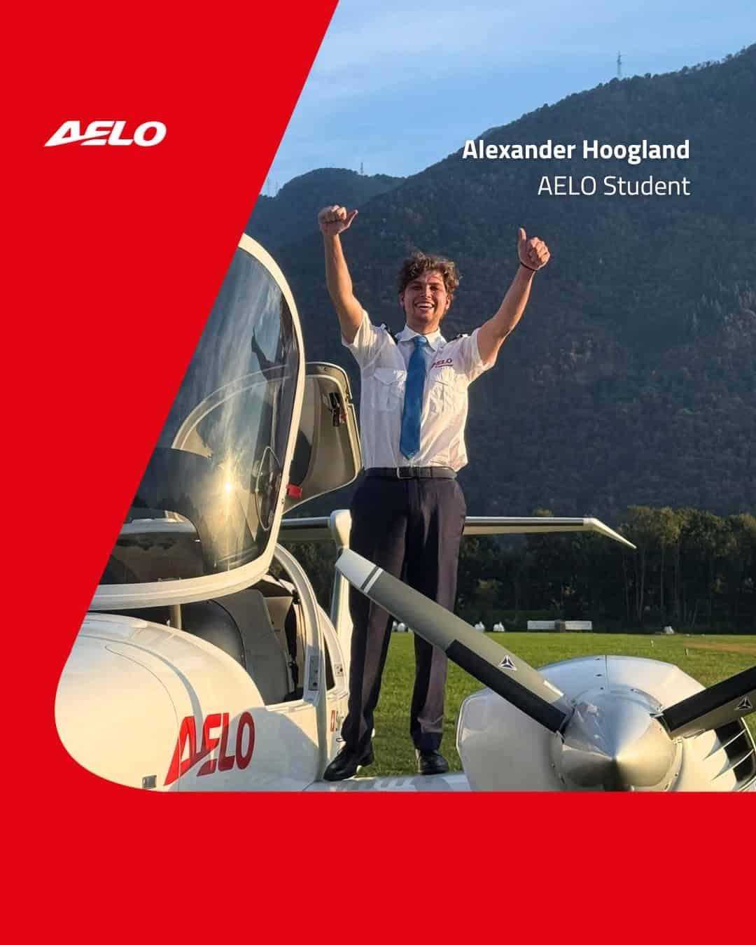 More success at AELO Swiss Academy!

Well done, Alexander Hoogland from The Netherlands, on passing your ME/IR exam.

The last hurdle in our Integrated ATPL course is the APS MCC on a B737 SIM.

Good luck, Alexander!