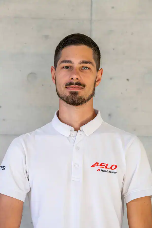 Alessandro Bertolotti, instructor de vuelo de Aelo Swiss Academy.