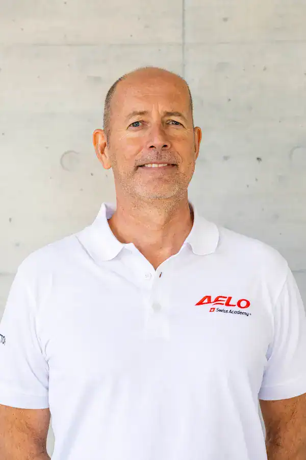 Daniele Dellea, instructor de vuelo jefe de Aelo Swiss Academy.