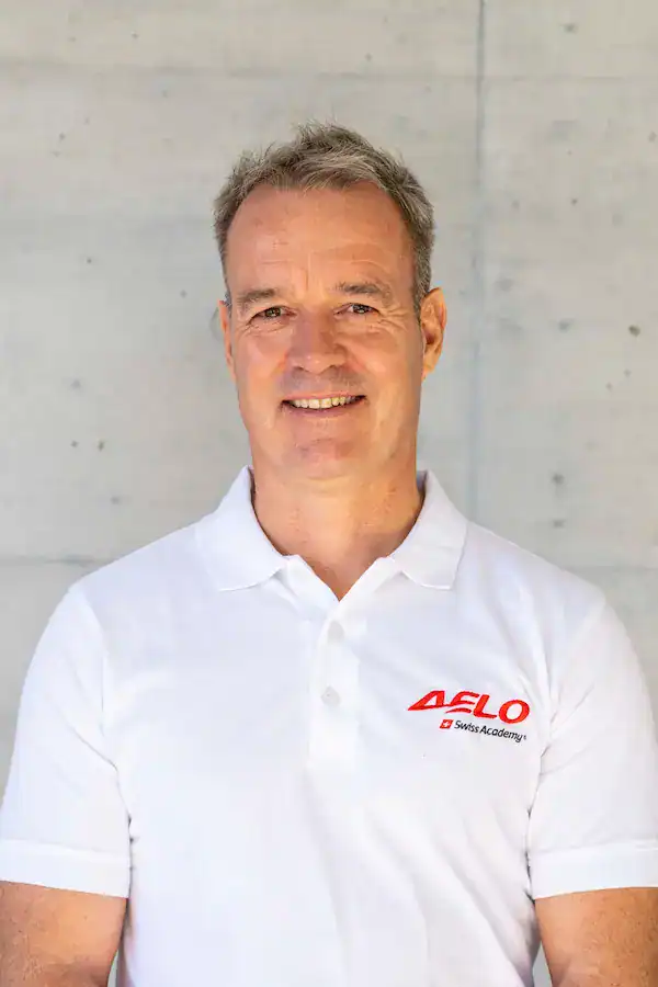 David van Mil, instructor de vuelo de Aelo Swiss Academy.