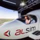 Simulador de vuelo Diamond DA42 para entrenamiento de pilotos en AELO Swiss Academy.