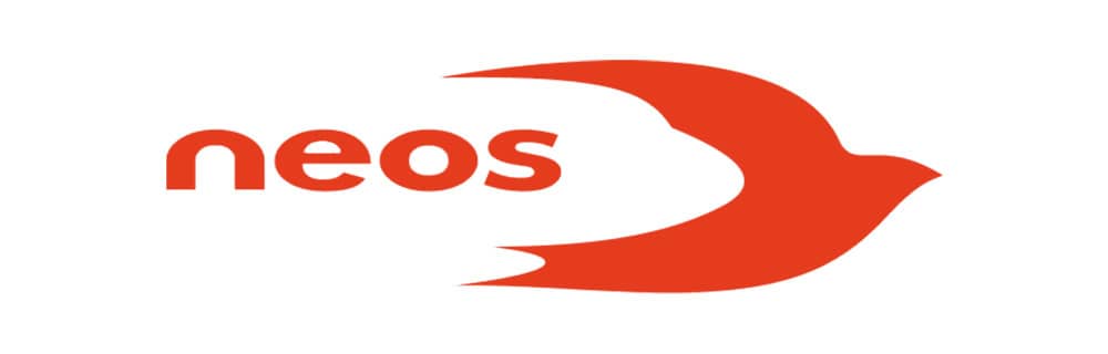 Logotipo NEOS, programa PreSelect de Aelo Swiss Academy.