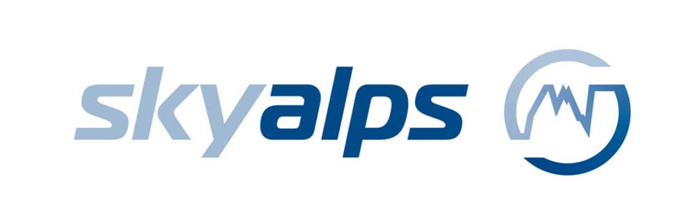 Logo de SkyAlps, programa MPL de Aelo Swiss Academy para pilotos.